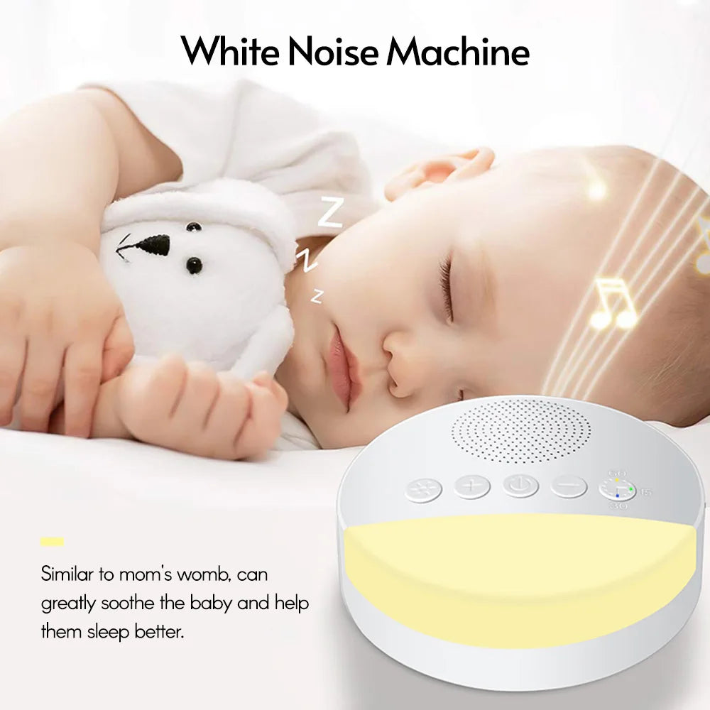 Baby White Noise & Night Light Sleep Machine